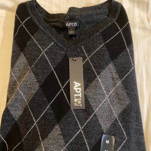 Apt. 9 Argyle Men's Sweater (Medium)